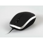 Мышь Smart Buy 313, чёрная/серебро, USB (1/40)